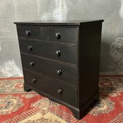 Victorian Painted Chest 