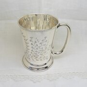 Antique Silver Christening Mug Birmingham 1920
