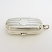 Antique Silver Double Sovereign Case Bham 1911