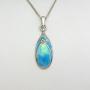Art Nouveau enamel pendant by Murrle Bennett