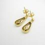 diamond earrings  18ct gold
