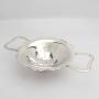 Nicely designed silver Tea Strainer Birmingham 1943