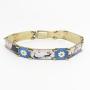 silver and enamel