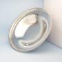 silver bowl  dish