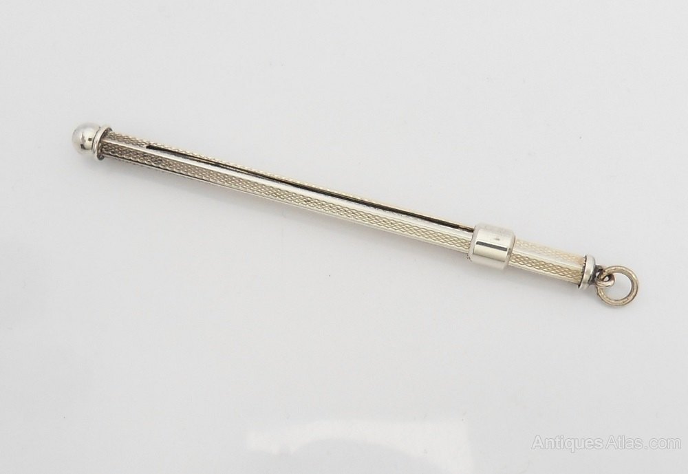 Antiques Atlas Vintage Silver Swizzle Stick Birmingham 1991