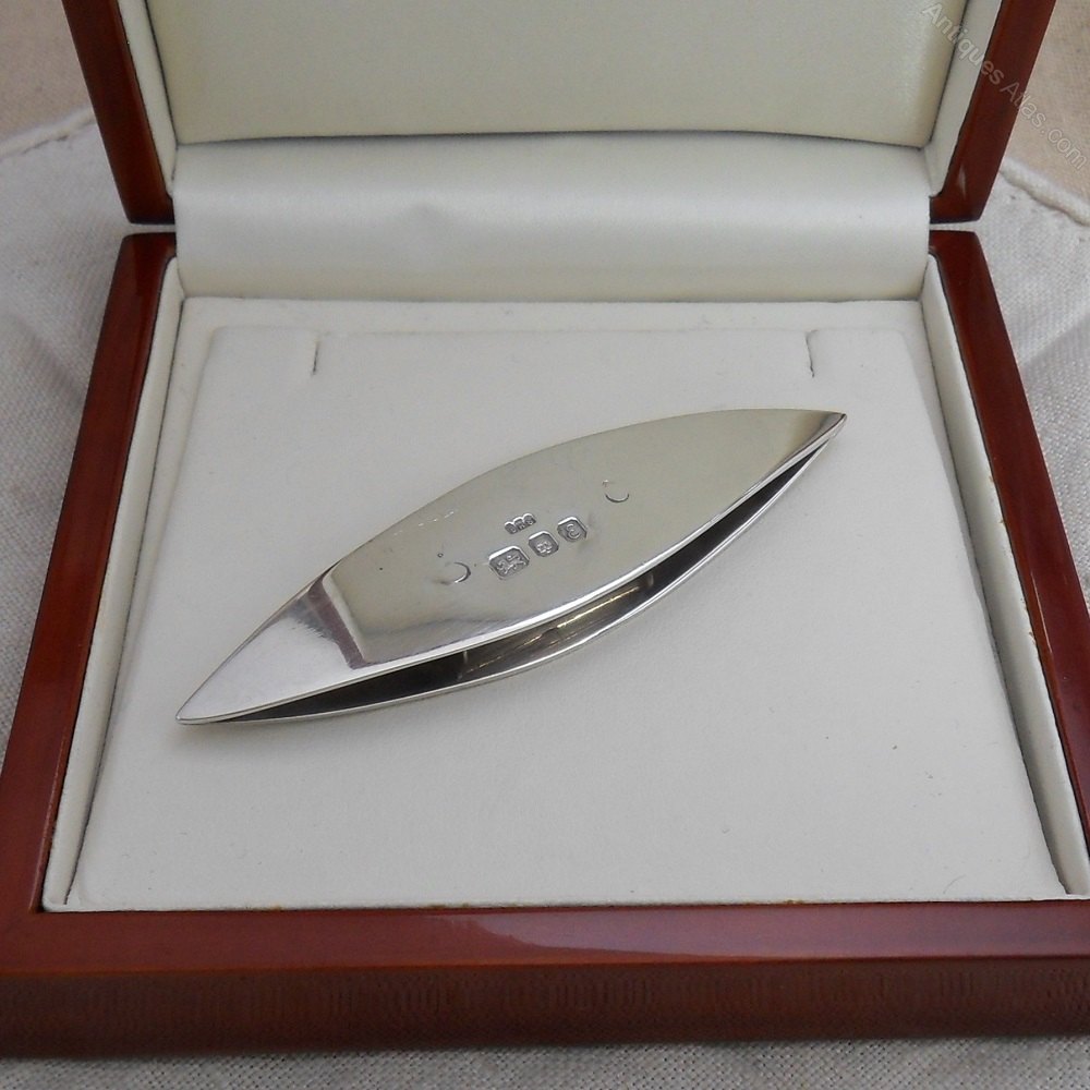 Antiques Atlas Vintage Lace Making Silver Tatting Shuttle