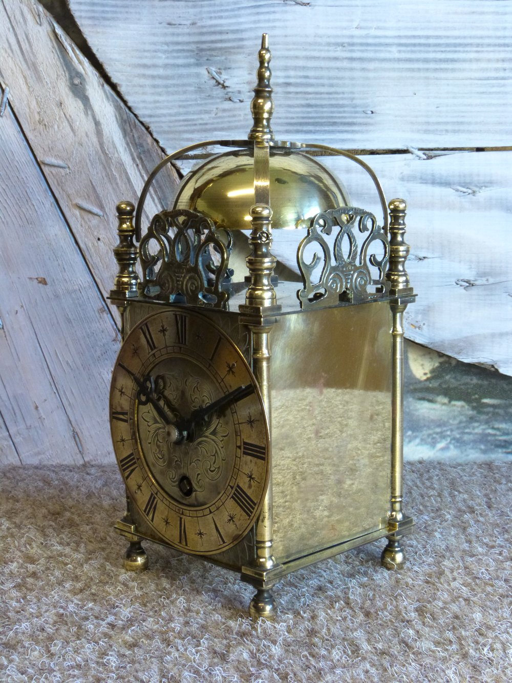 Antiques Atlas Elliott Brass Lantern Clock