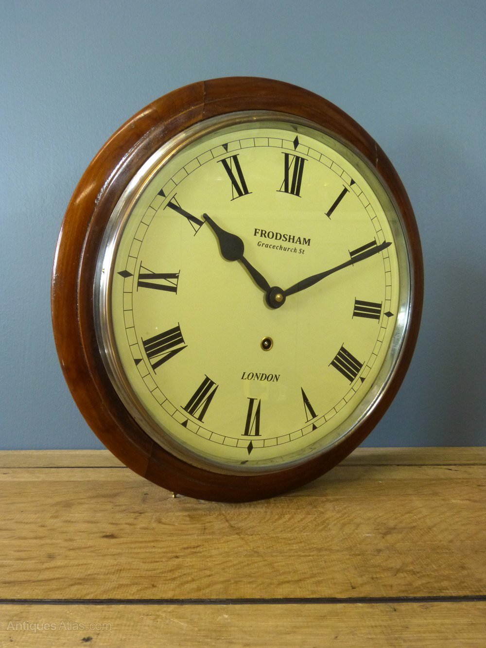 Antiques Atlas Frodsham School Railway Clock