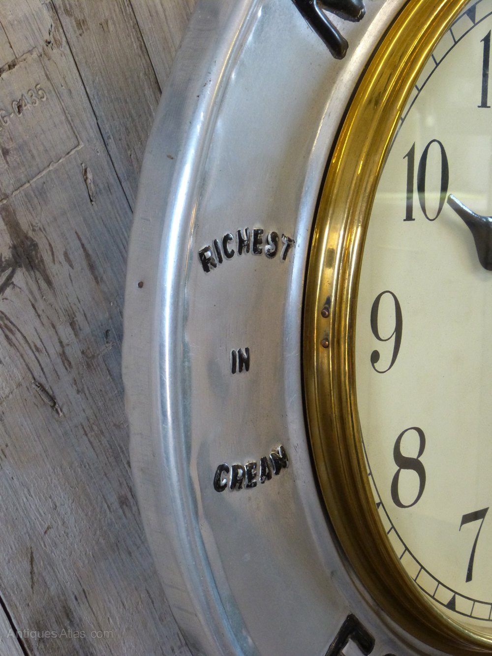 Antiques Atlas Nestle's Advertising Wall Clock