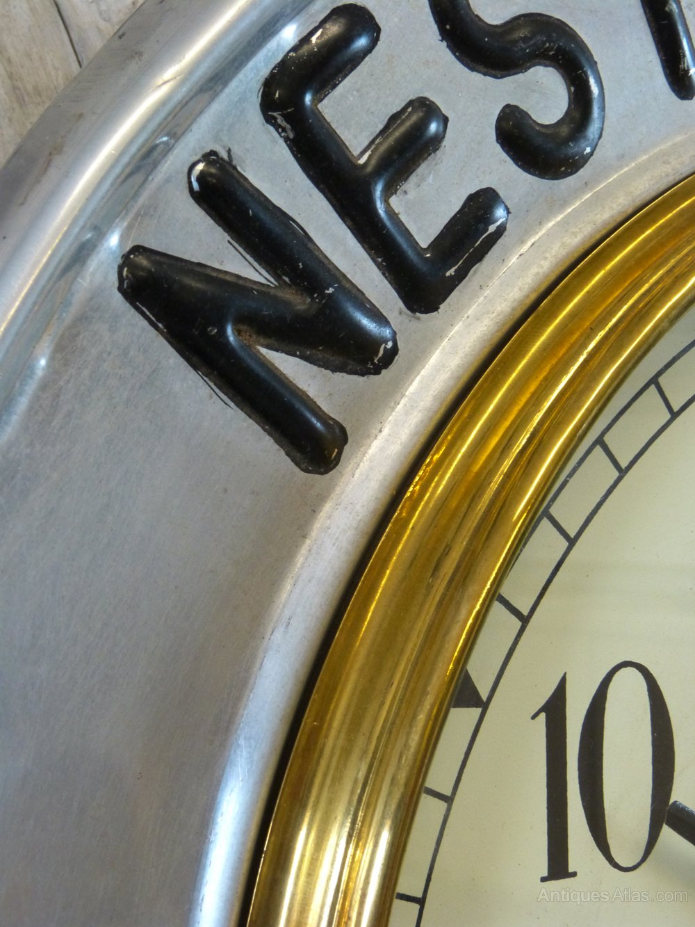 Antiques Atlas Nestle's Advertising Wall Clock