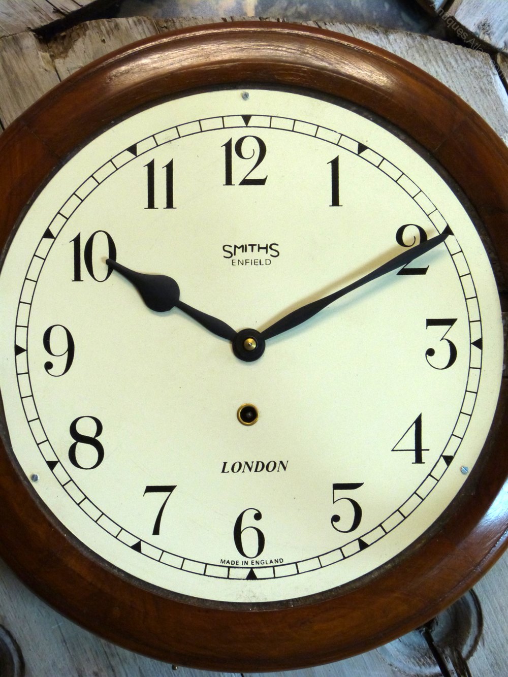 Antiques Atlas Smiths Enfield Railway School Clock
