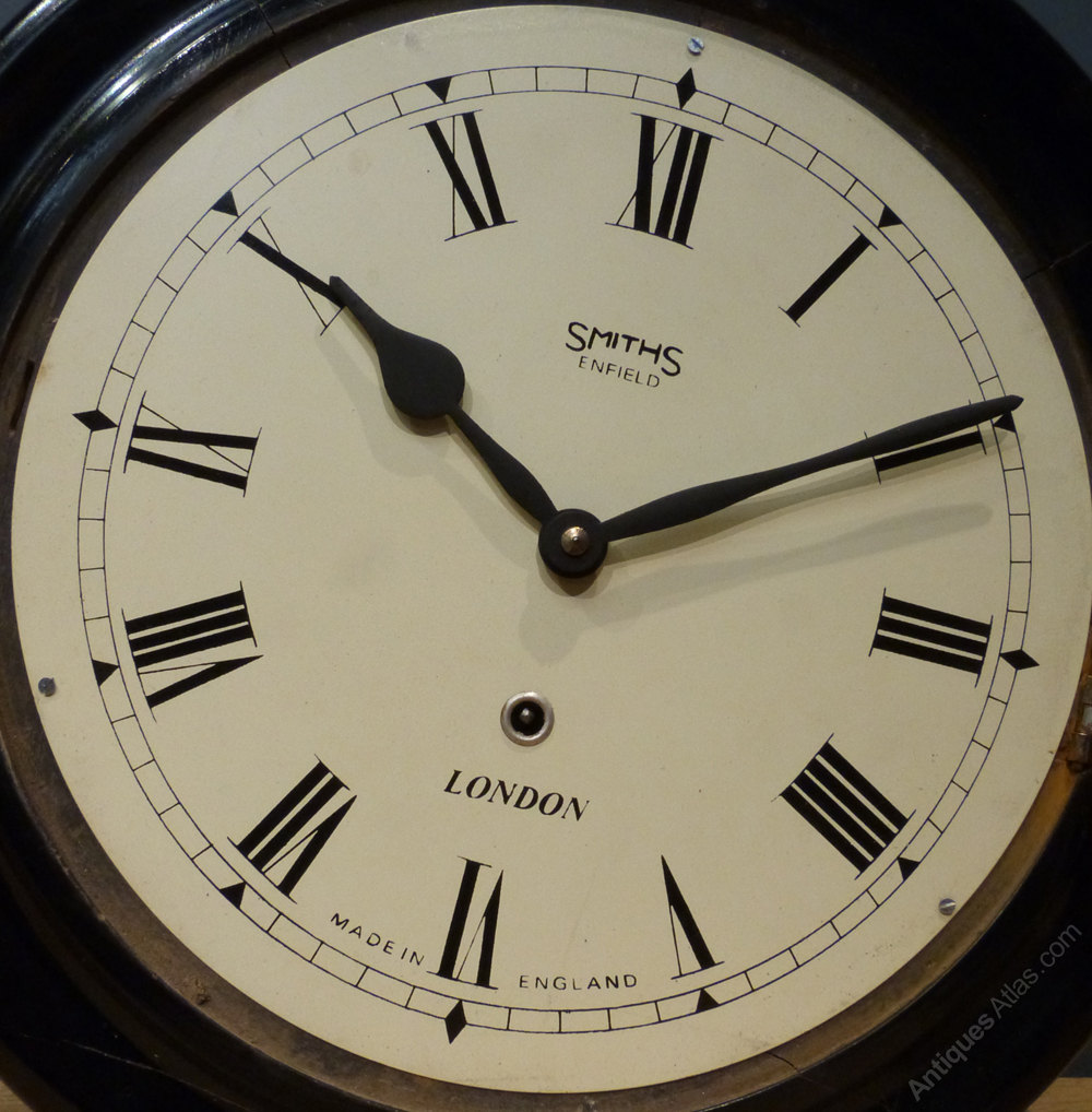 Antiques Atlas Smiths Enfield School Clock