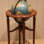 12 Crams Terrestrial Globe In A Walnut Stand 