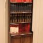 Arch Top Oak Open Bookcase