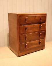 Art Deco Oak Chest Of Drawers