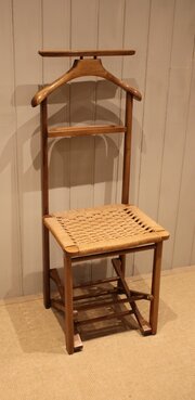 Beech Chair & Valet Stand 
