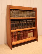 Birch Angled Open Bookcase 