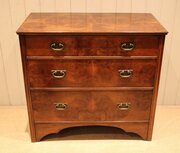 Burr Walnut Chest Of Drawers 
