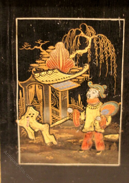 Antiques Atlas - Chinoiserie Mantel Clock as294a5613
