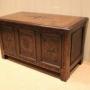 Dark Oak Carved Coffer