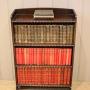 Dark Oak Open Bookcase