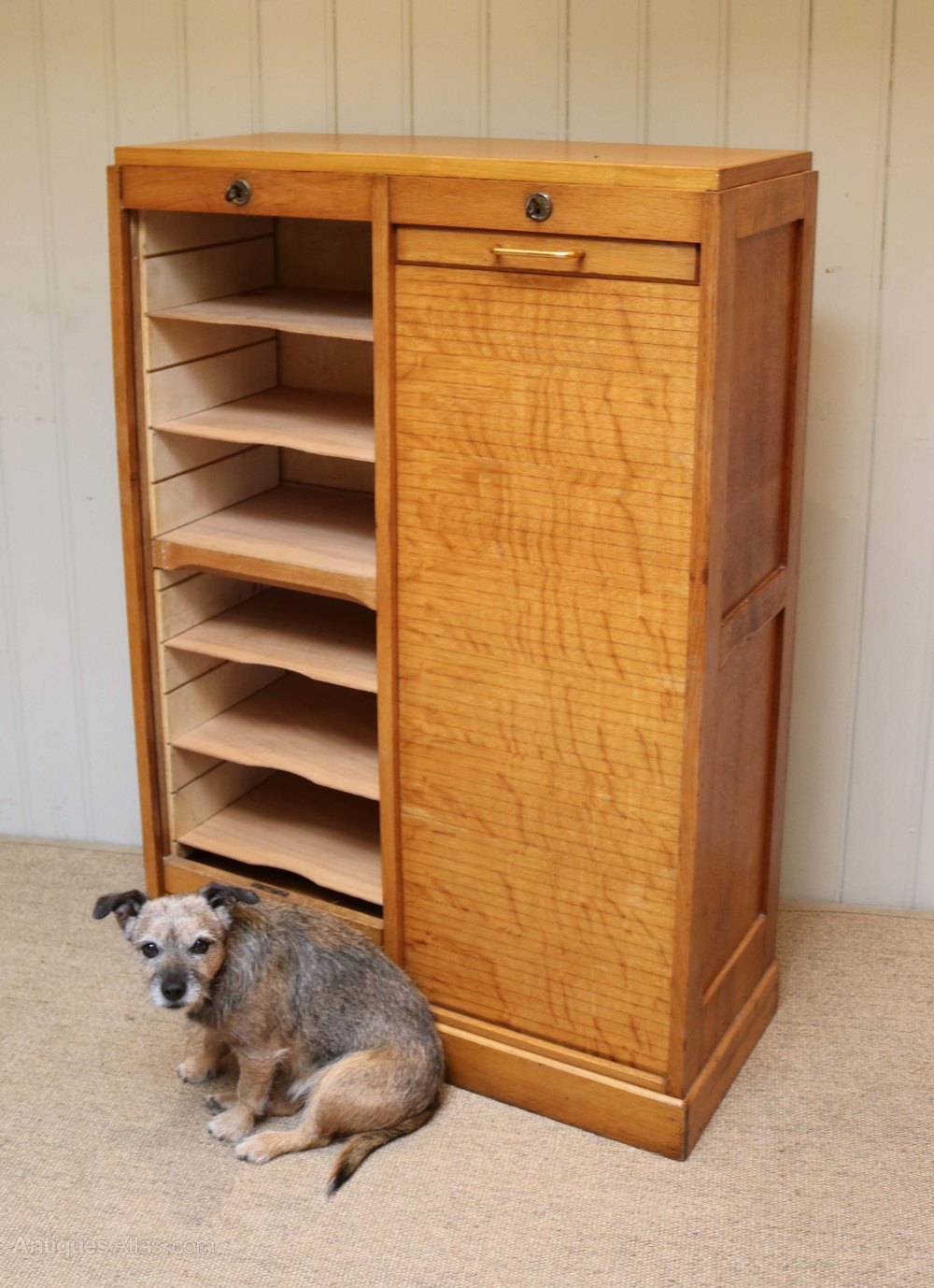 Double Tambour Front Filing Antiques Atlas