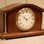 Early 20th Century Mahogany Timepiece Mantel Clock