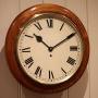 Early 20th century Oak Dial Clock