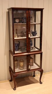 Edwardian Mahogany Display Cabinet