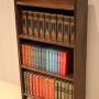 Edwardian Solid Oak Open Bookcase 