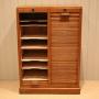 French Art Deco Oak Filing Cabinet