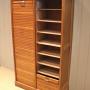 French Oak Double Filing Cabinet
