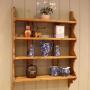 Fruitwood Wall Shelves