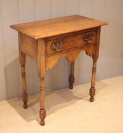 Golden Oak Side Table
