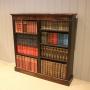 Large Oak Open Bookcase 