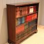 Late 19th Century Mahogany Open Bookcase 