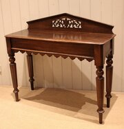 Late 19th Century Oak Hall Table