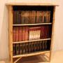 Late 19th century Bamboo Open Bookcase