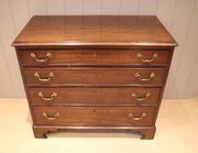 Late Georgian Oak Chest Of Drawers