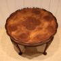 Low Oyster Walnut Occasional Table