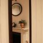 Mahogany Full Length Wall Mirror