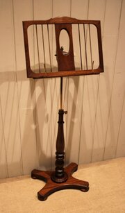 Mahogany Music Stand