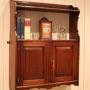 Mahogany Wall Cabinet