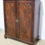 Mid 19th Century Mahogany Low Wardrobe