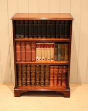 Mid 20th Century Mahogany Open Bookcase