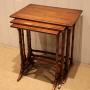 Nest Of Three Yew Wood Tables