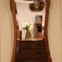 Oak Arts & Crafts Style Wall Mirror