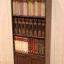 Oak Beaded Edge Open Bookcase