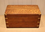 Oak Brass Bound Trunk