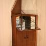 Oak Corner Drinks Cabinet
